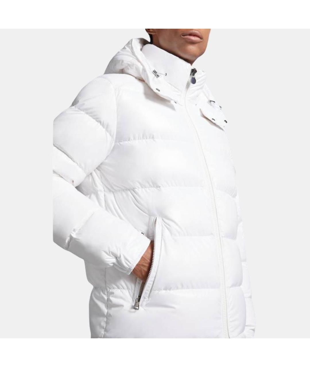 MONCLER Белый пуховик, фото 5