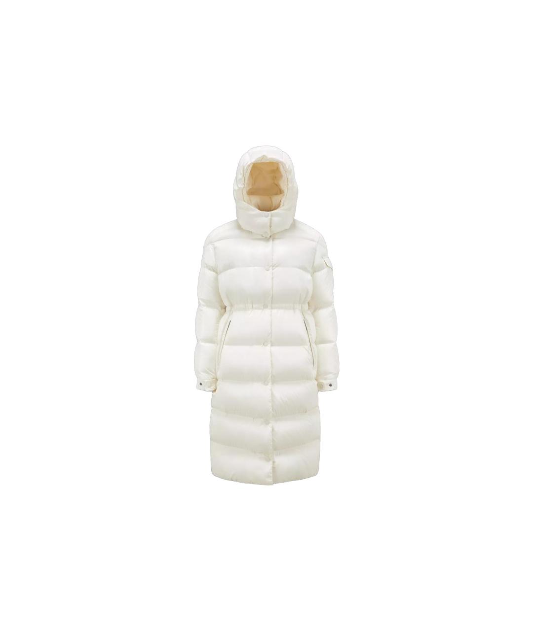 MONCLER Белый пуховик, фото 7