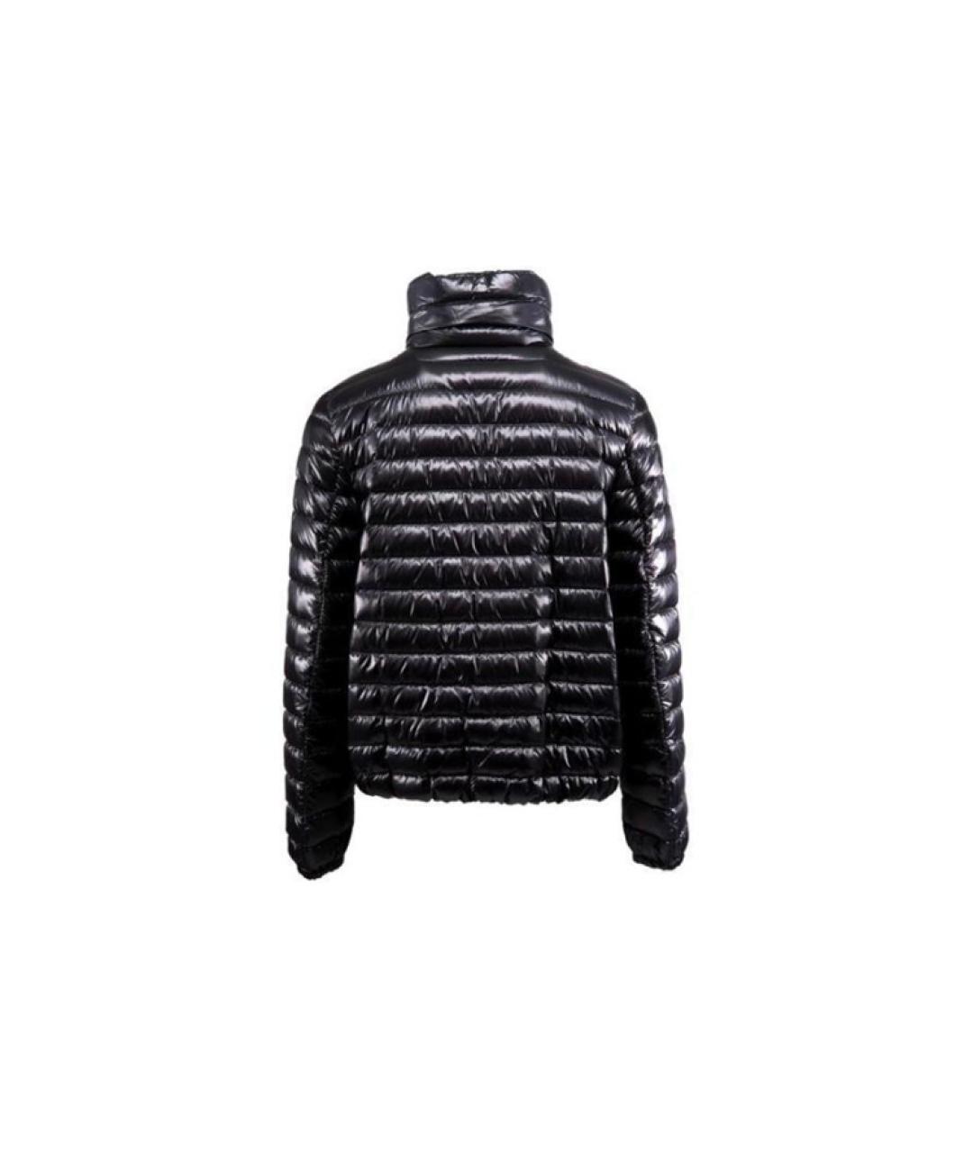 MONCLER Черная полиамидовая куртка, фото 2