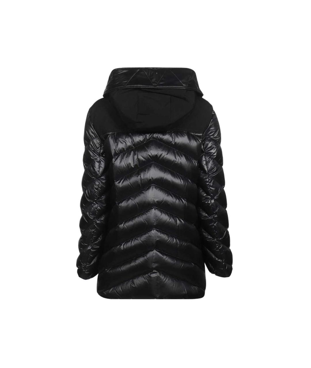 MONCLER Черный пуховик, фото 2