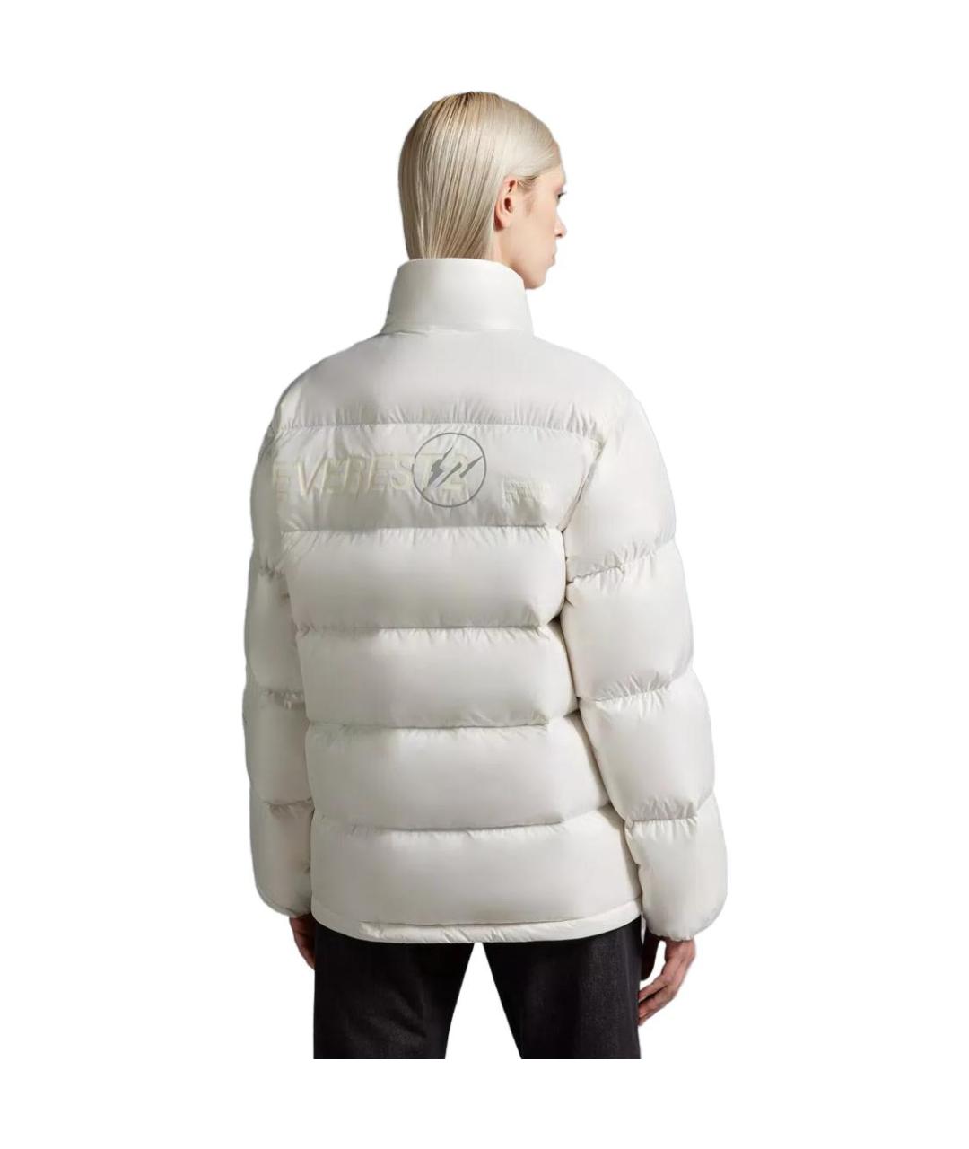 MONCLER Белый пуховик, фото 2