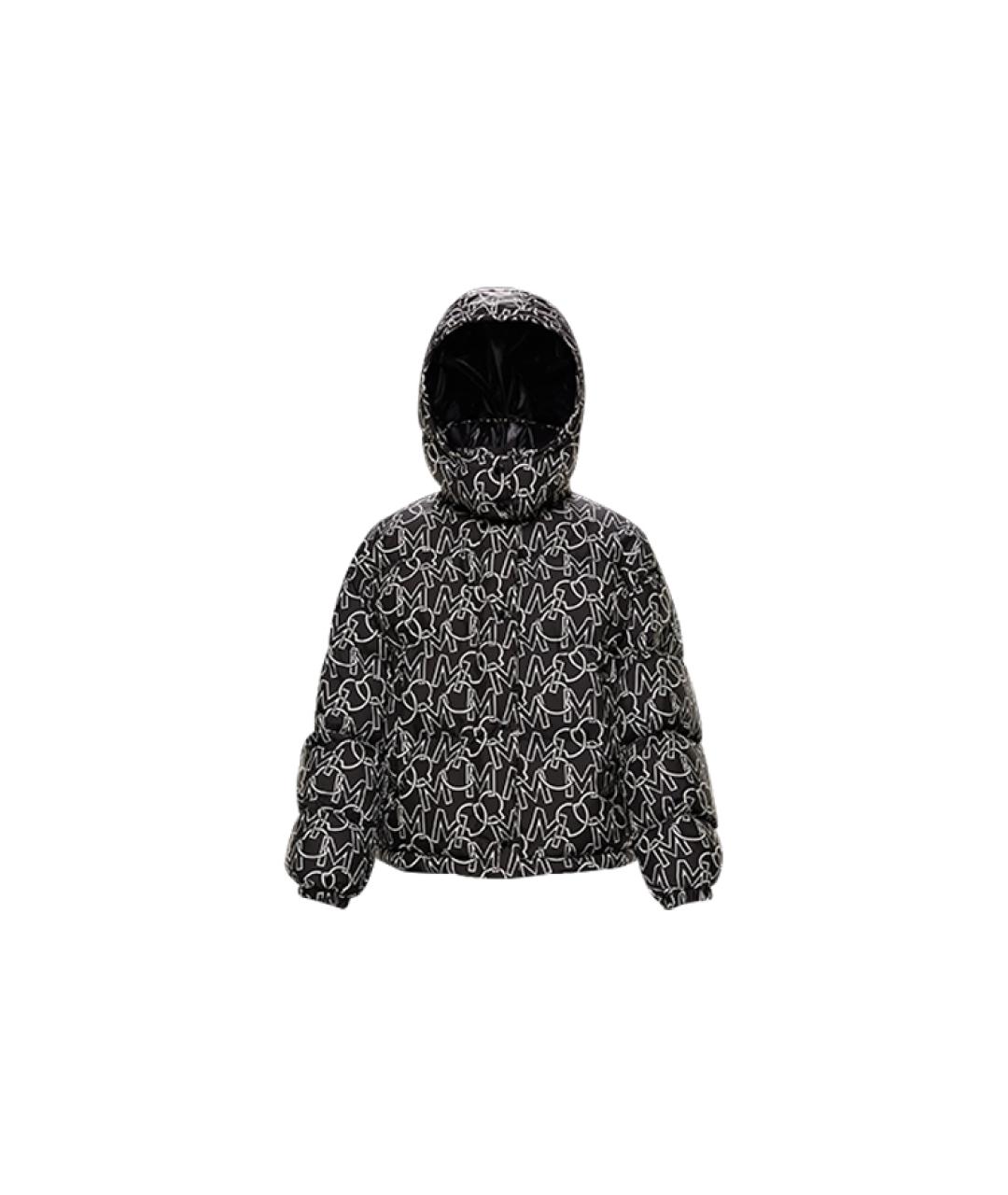 MONCLER Черный пуховик, фото 1