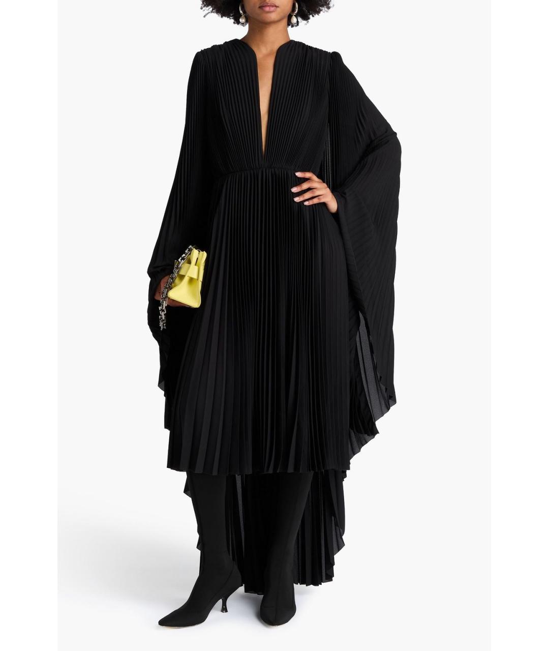 BALENCIAGA Черное коктейльное платье, фото 8