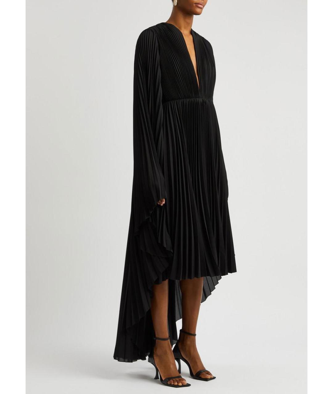 BALENCIAGA Черное коктейльное платье, фото 5