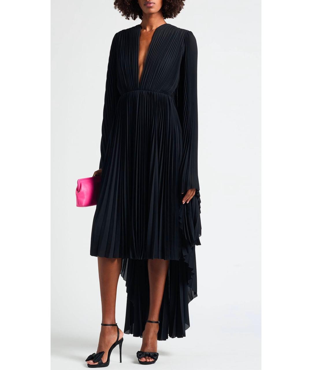 BALENCIAGA Черное коктейльное платье, фото 2