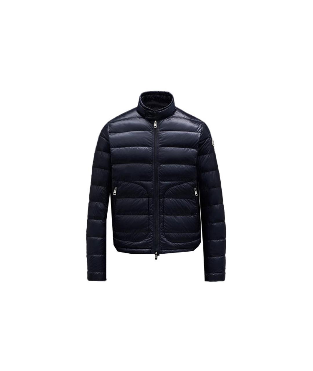 MONCLER Синий пуховик, фото 5