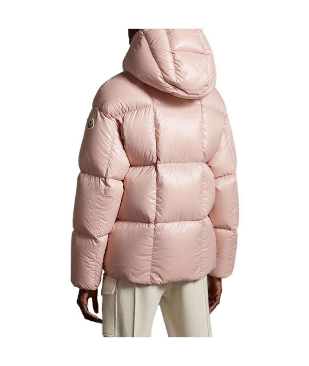 MONCLER Розовый пуховик, фото 3