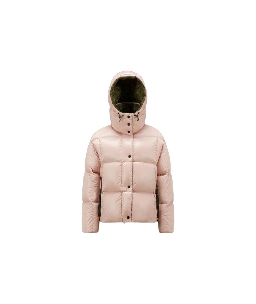 MONCLER Розовый пуховик, фото 5