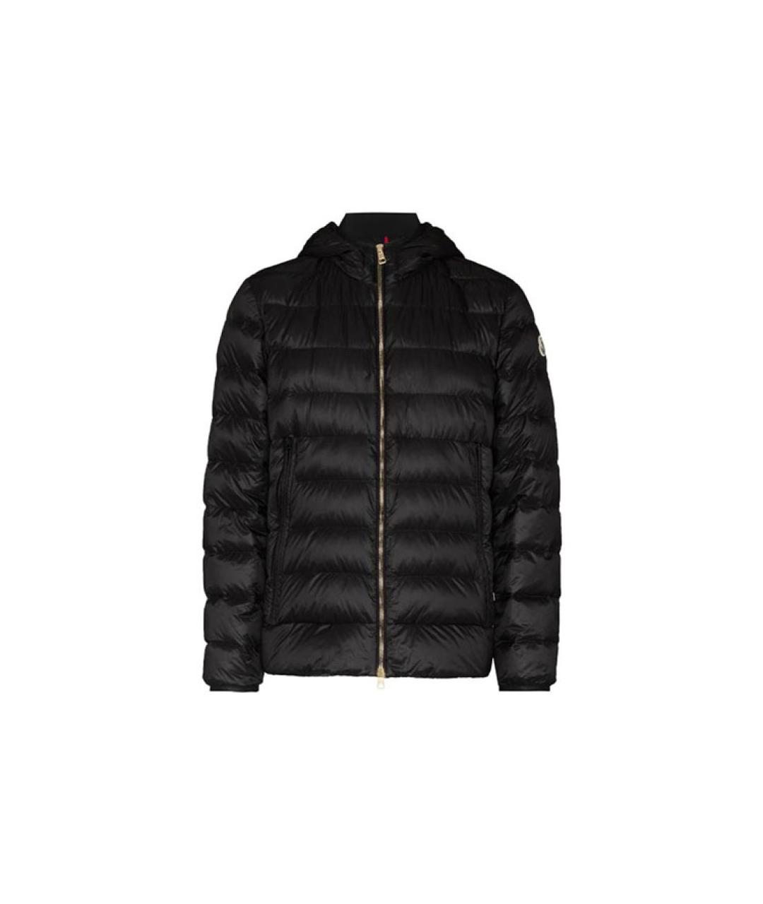 MONCLER Черный пуховик, фото 6