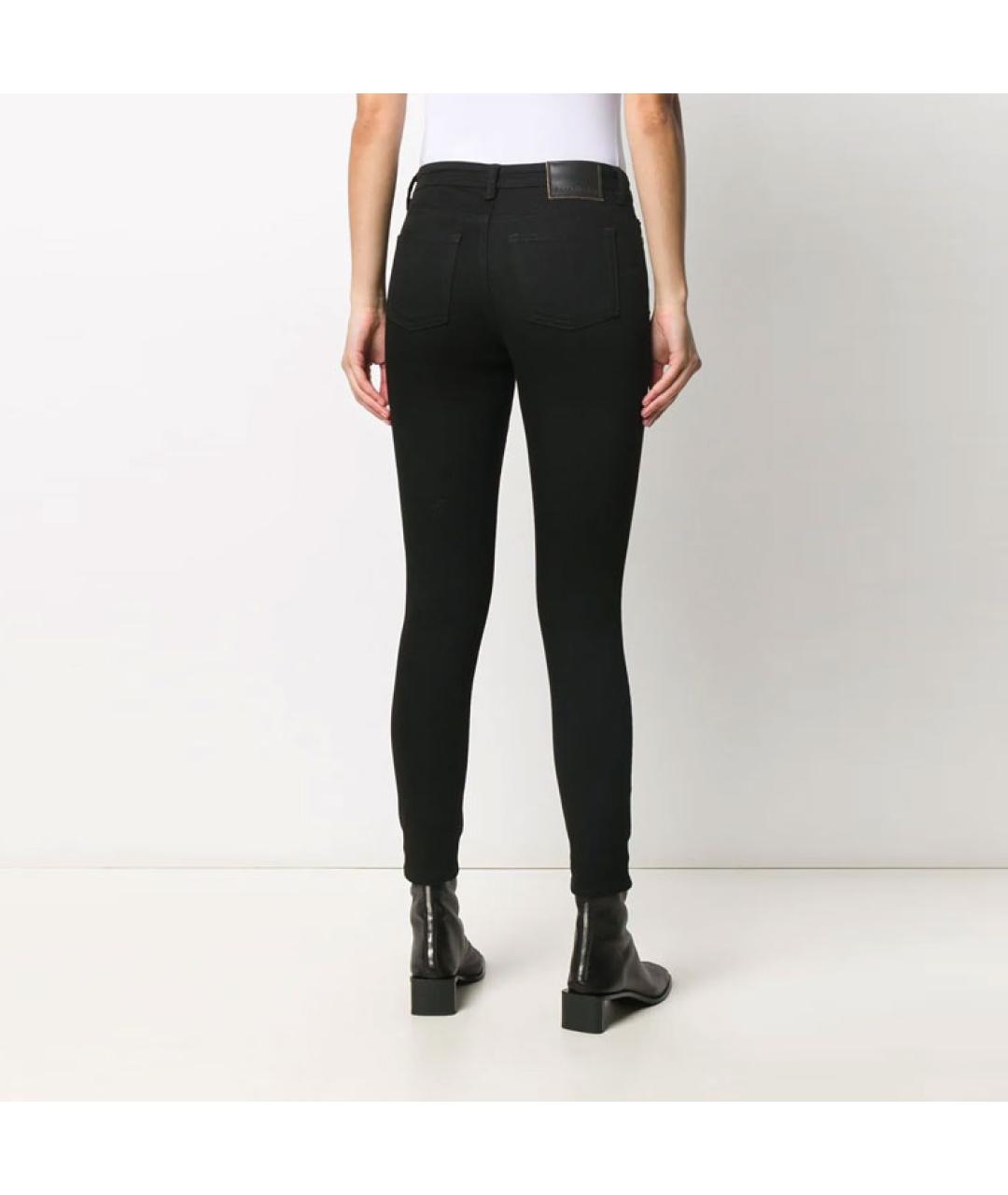 ACNE STUDIOS Черные хлопковые джинсы слим, фото 3