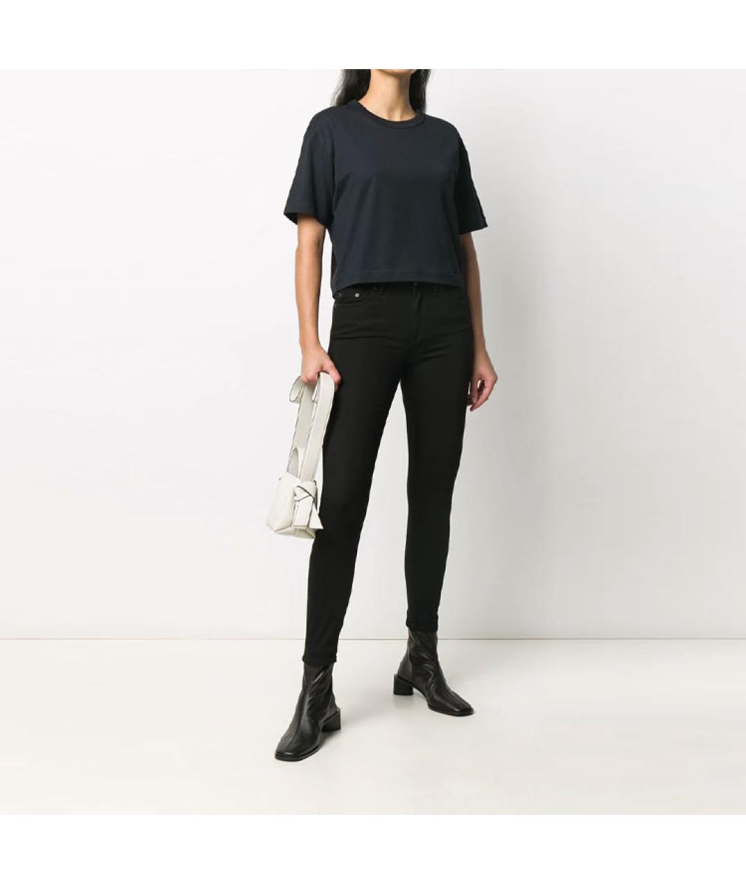 ACNE STUDIOS Черные хлопковые джинсы слим, фото 2