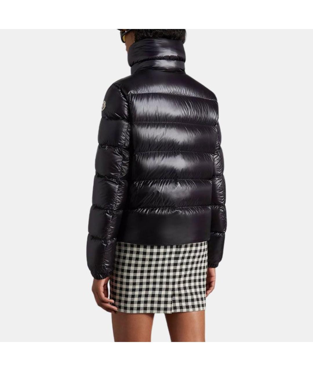 MONCLER Черный пуховик, фото 3