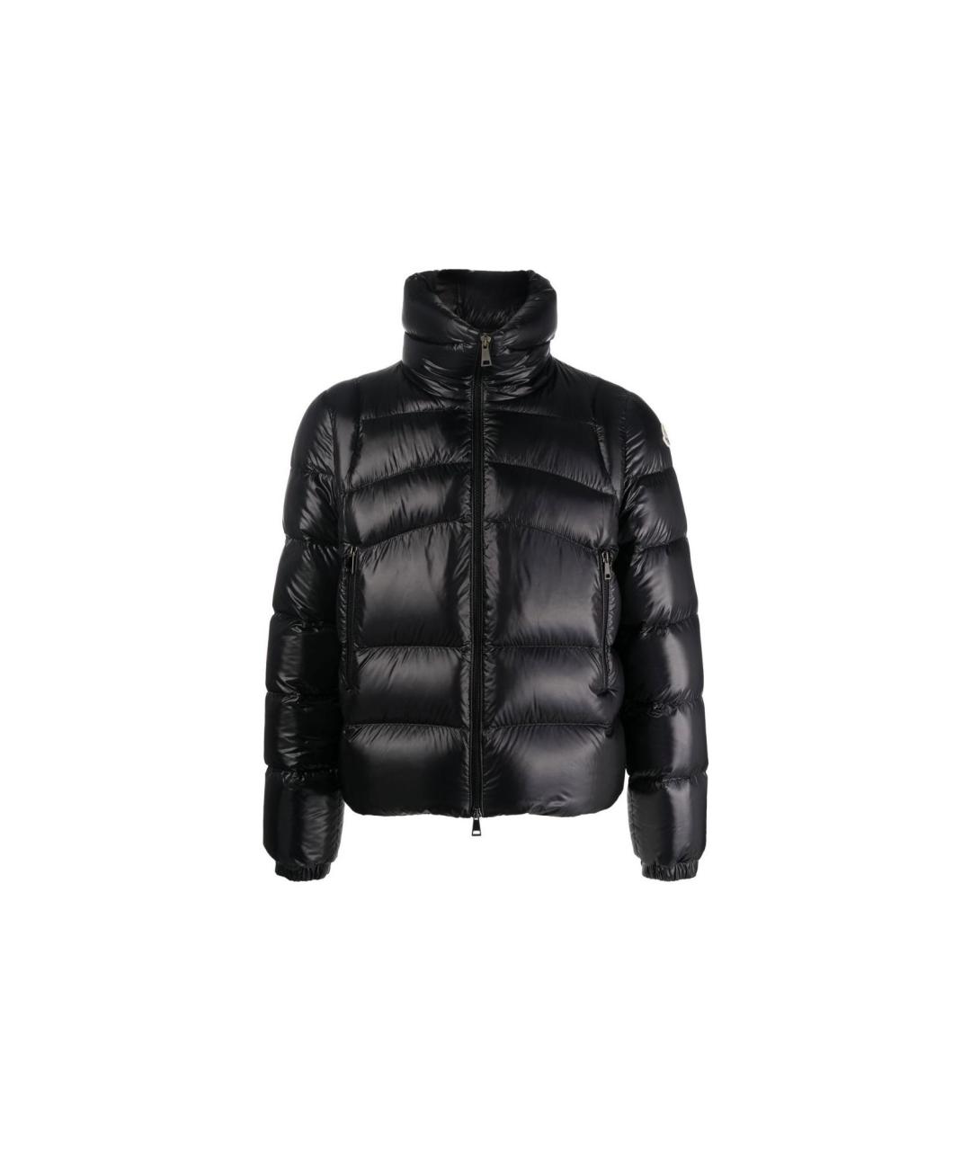 MONCLER Черный пуховик, фото 1