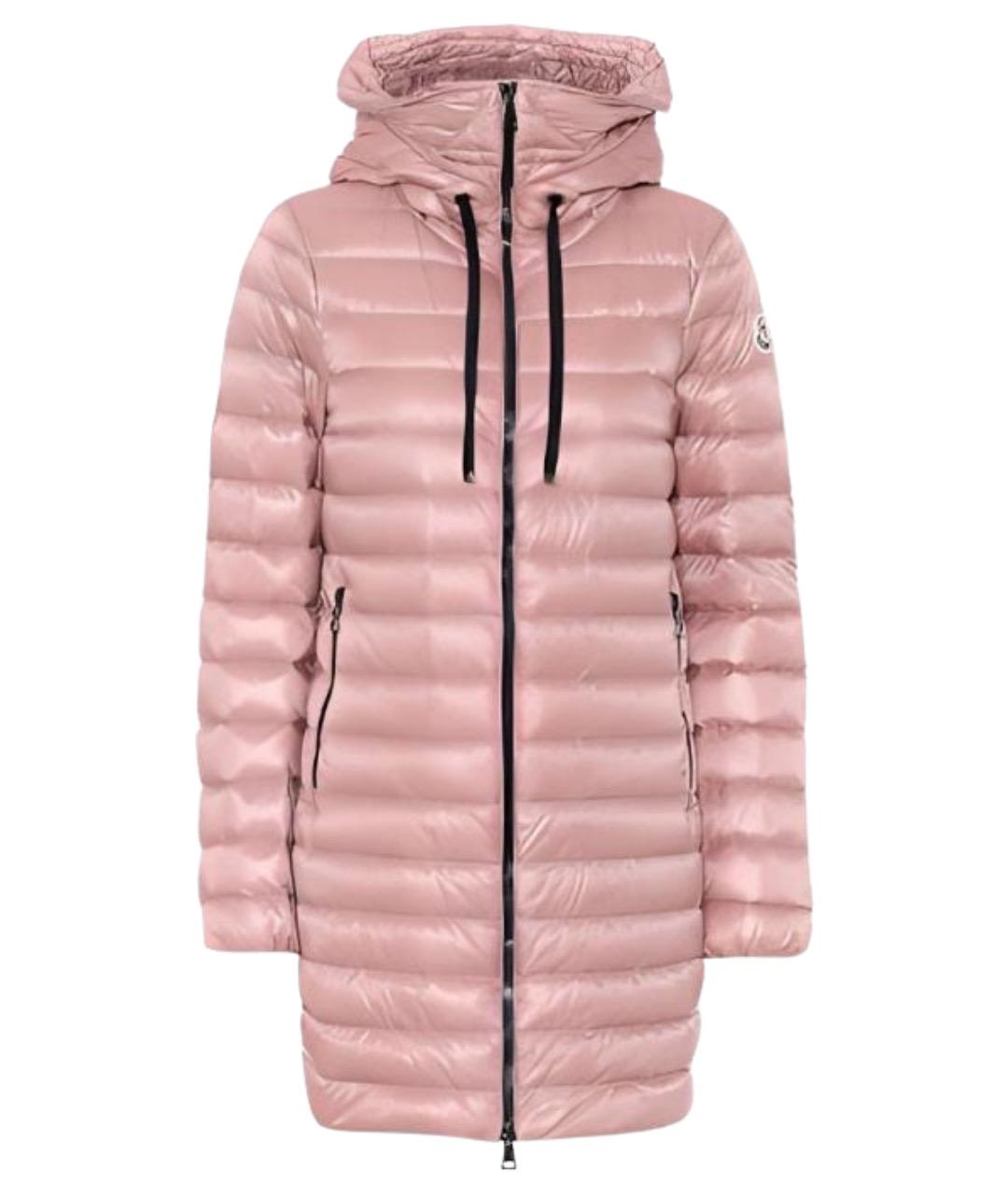 MONCLER Розовый пуховик, фото 1