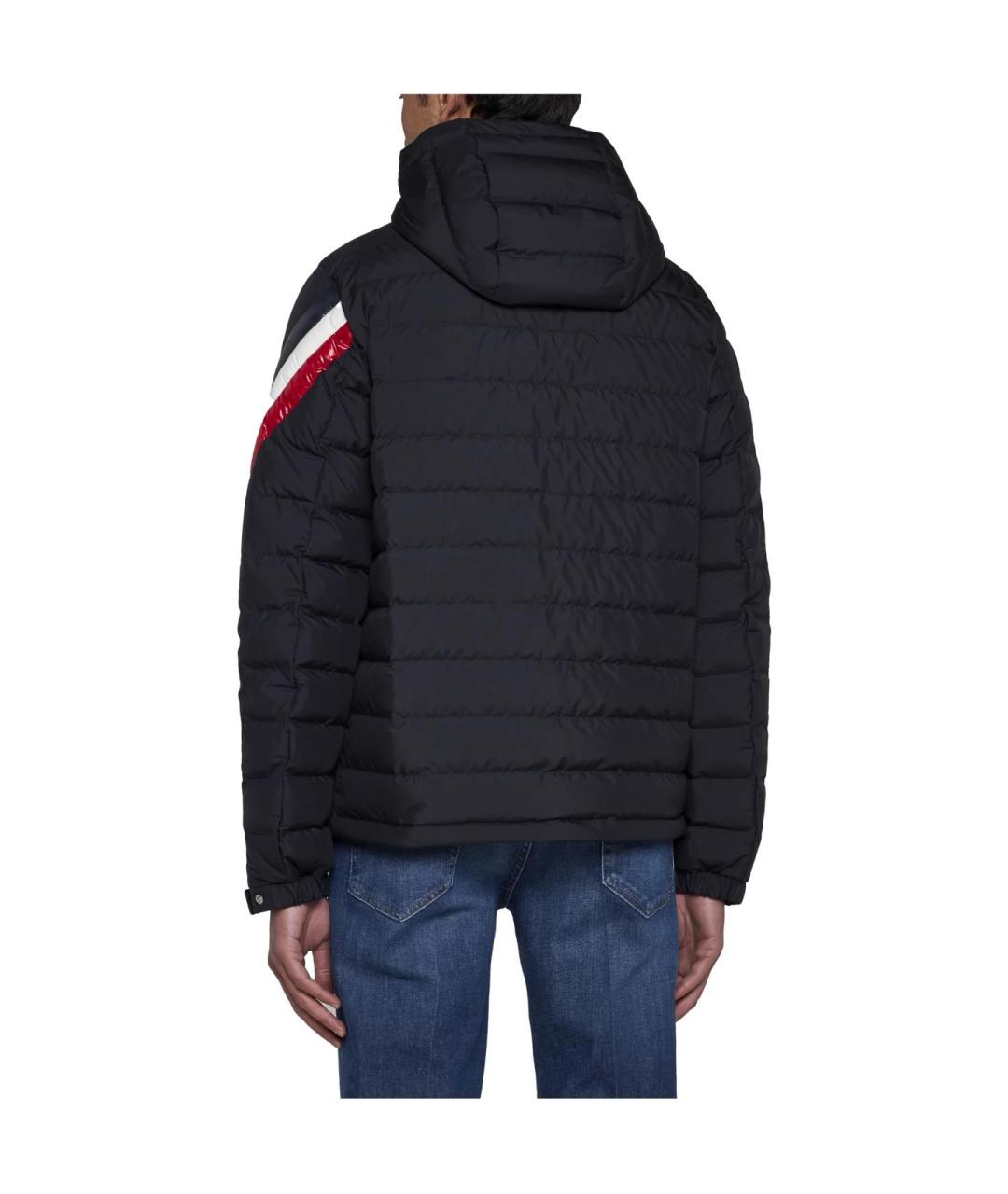 MONCLER Синяя полиамидовая куртка, фото 3