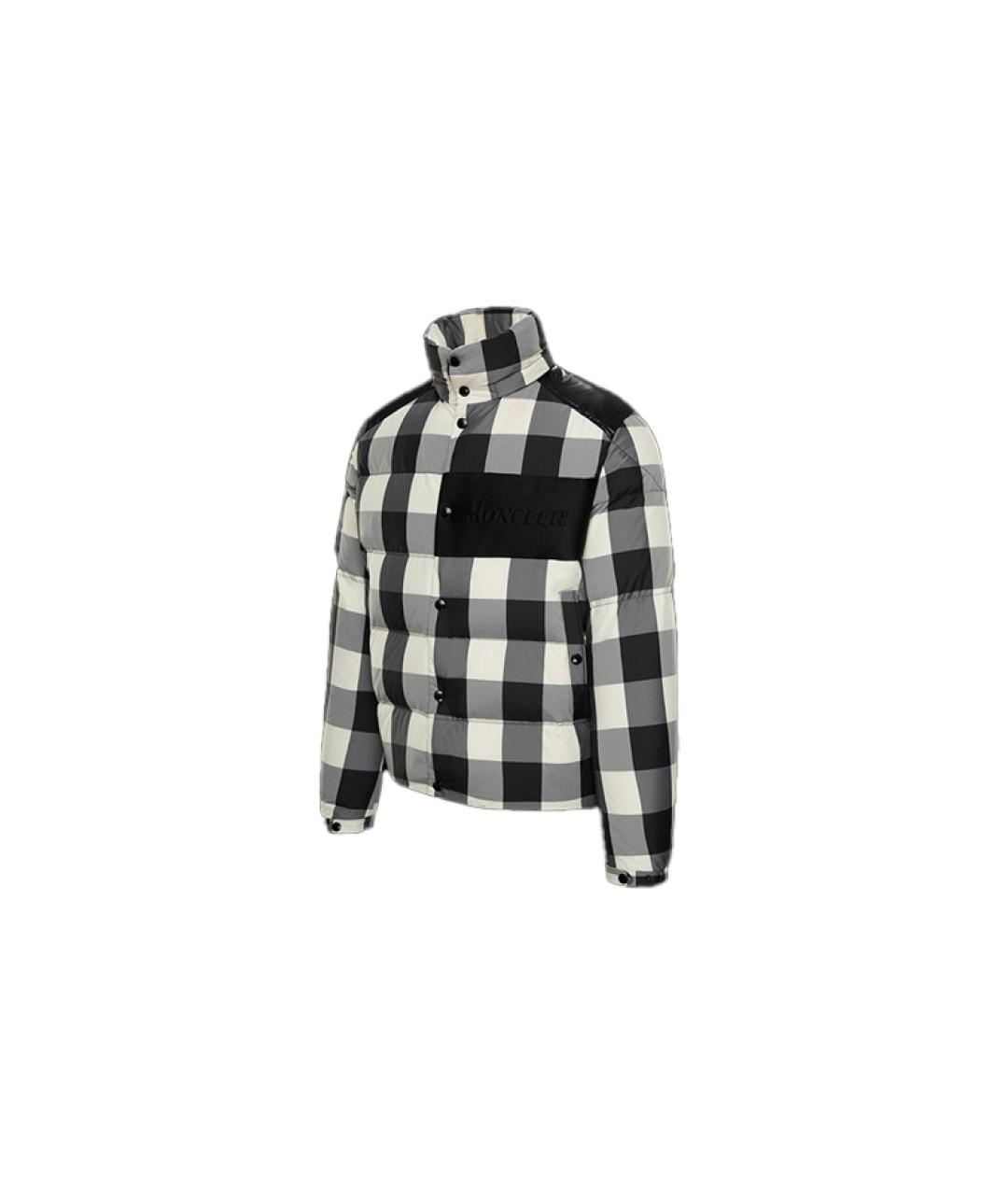 MONCLER Серый пуховик, фото 3