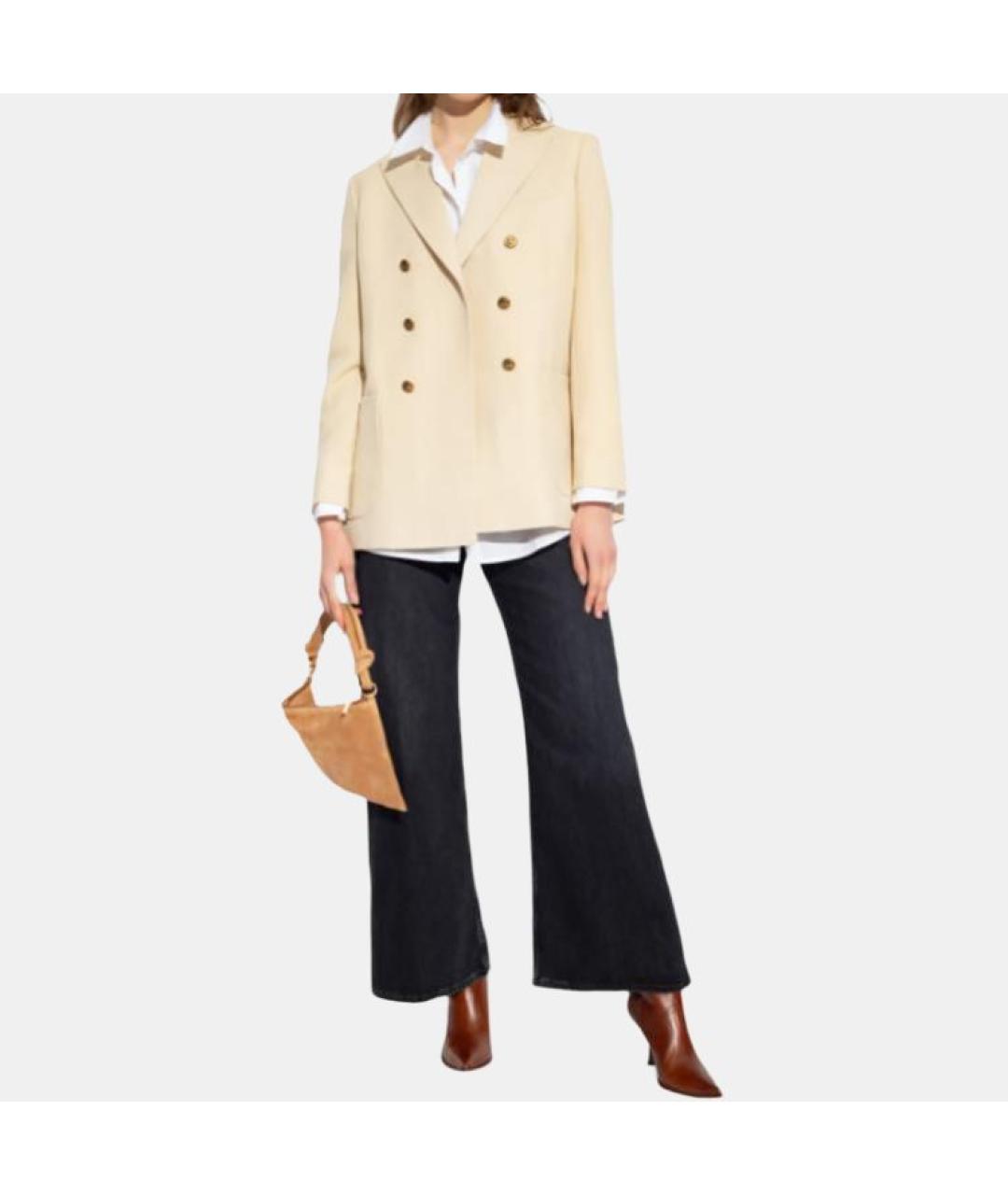 ACNE STUDIOS Черные хлопковые прямые джинсы, фото 5