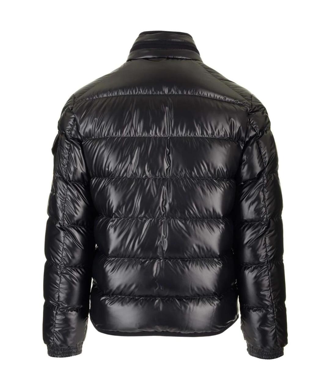 MONCLER Черный пуховик, фото 2