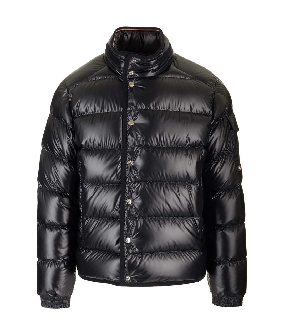 MONCLER Черный пуховик, фото 1