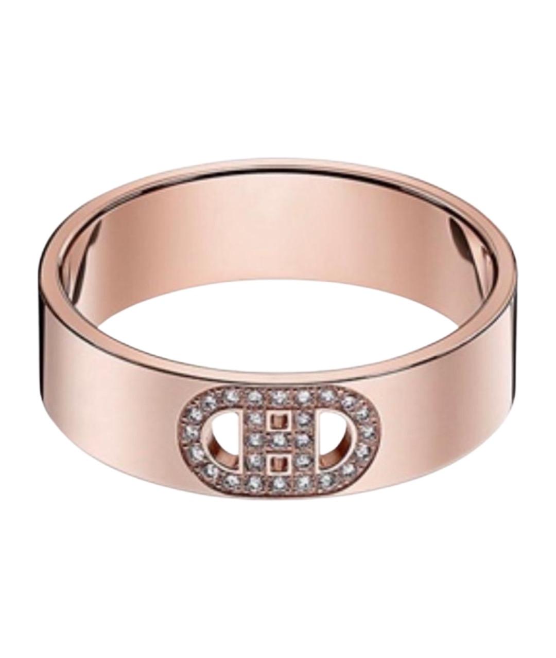 HERMES Золотое кольцо из розового золота, фото 1