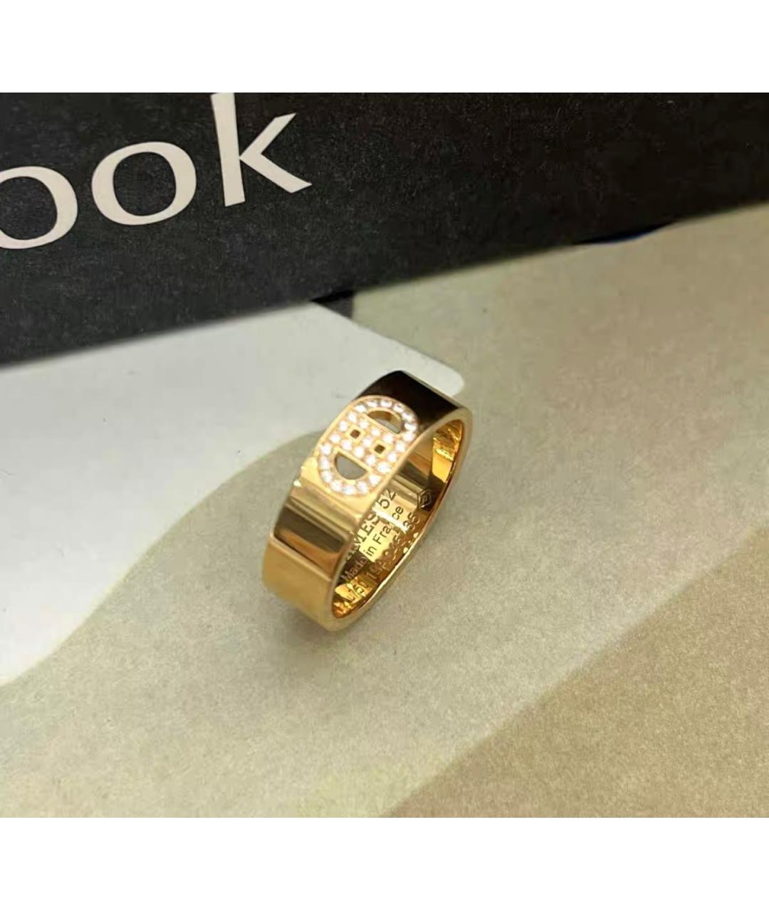 HERMES Золотое кольцо из розового золота, фото 2