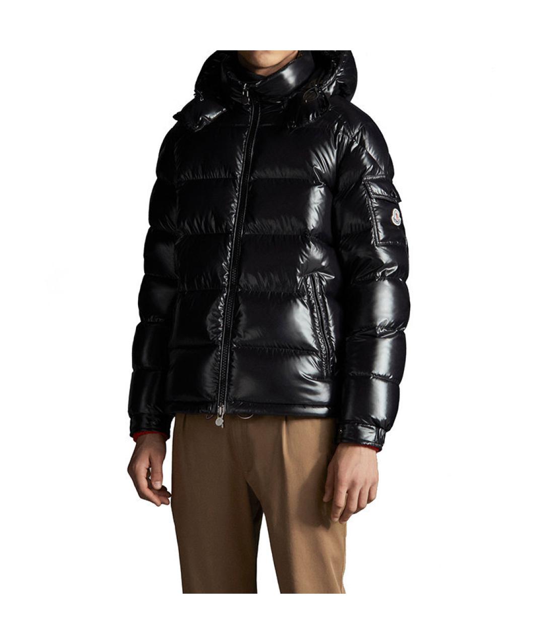 MONCLER Синий пуховик, фото 5