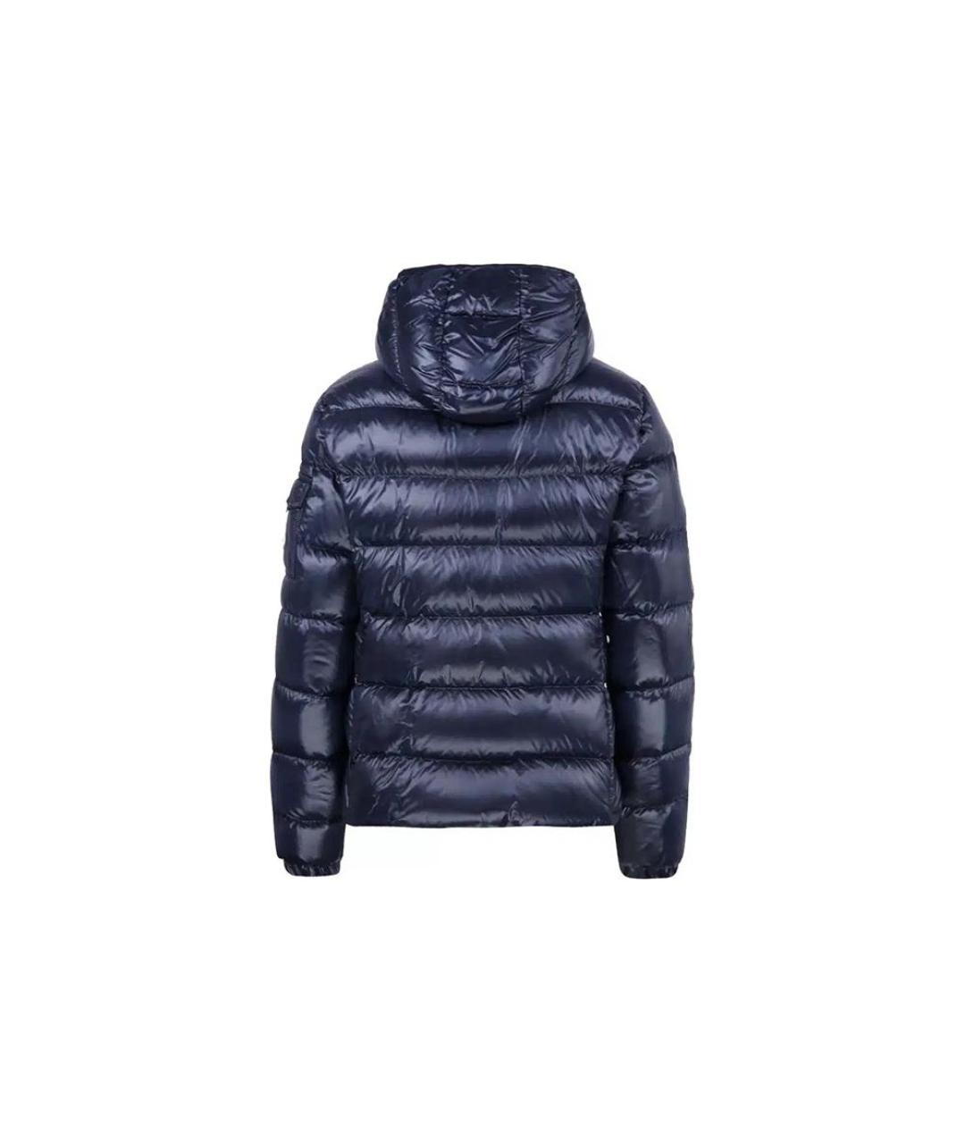 MONCLER Синий пуховик, фото 2