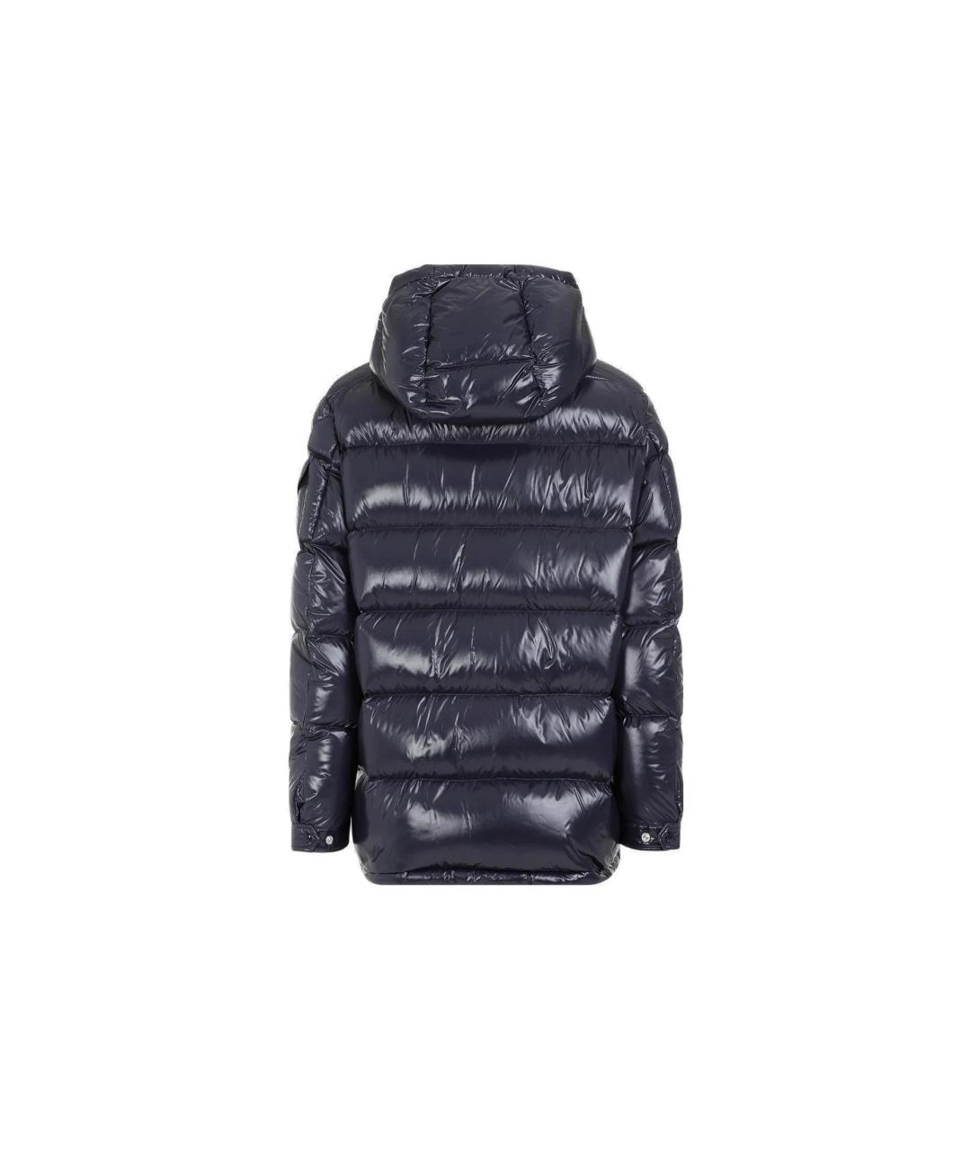 MONCLER Синий пуховик, фото 2