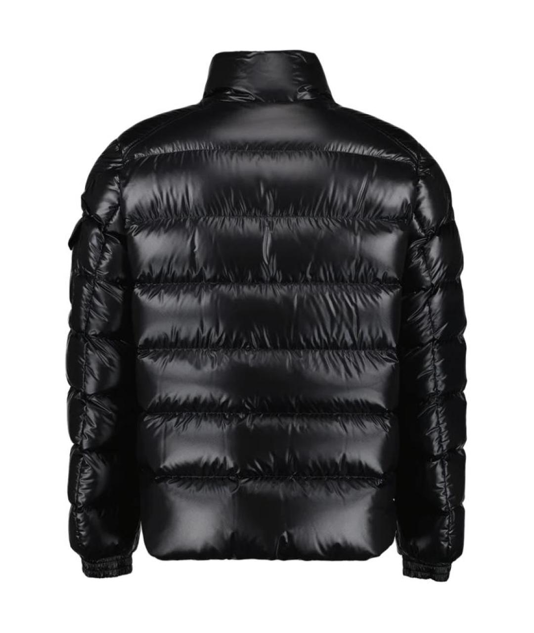 MONCLER Черный пуховик, фото 2