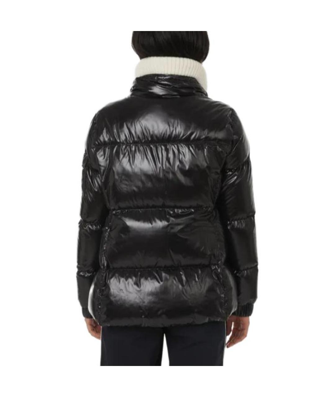 MONCLER Черная полиамидовая куртка, фото 2