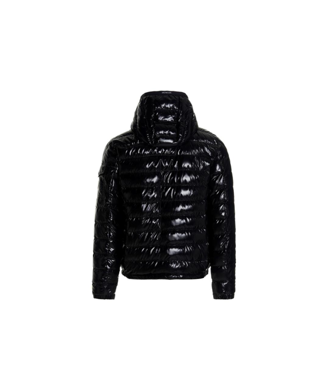 MONCLER Черная полиамидовая куртка, фото 2