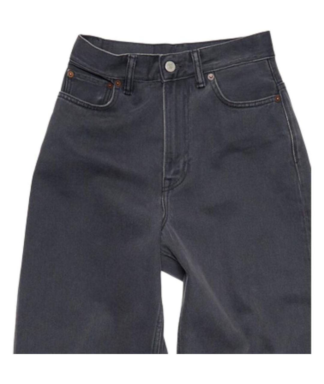 ACNE STUDIOS Черные прямые джинсы, фото 5