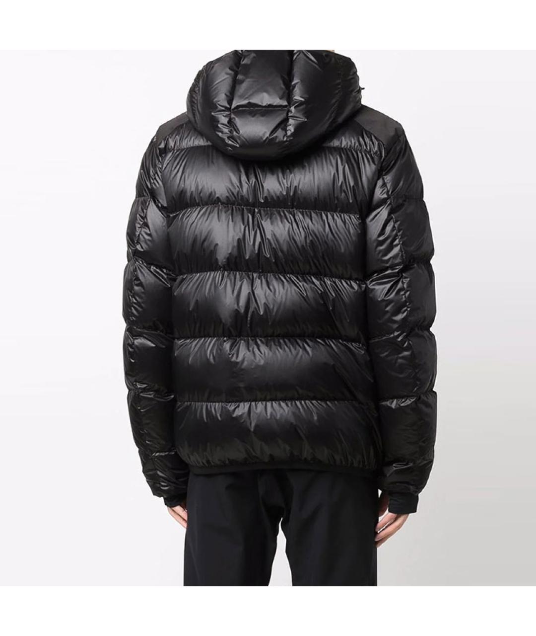 MONCLER Черный пуховик, фото 5