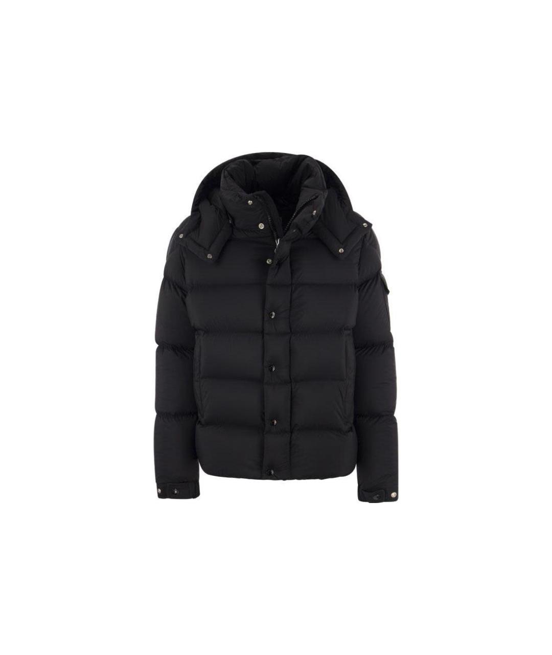 MONCLER Черный пуховик, фото 6