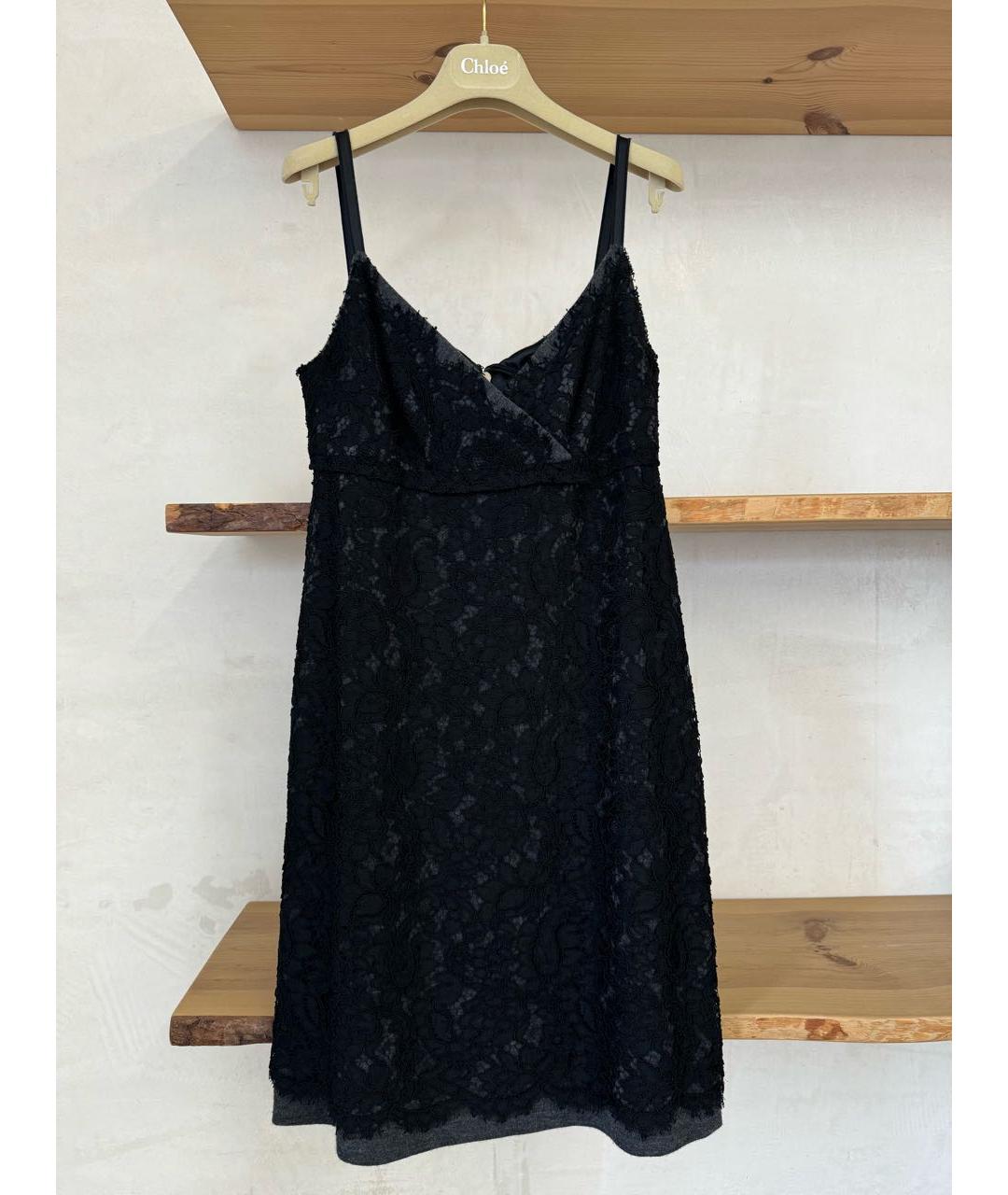 DOLCE&GABBANA Черный сарафан, фото 4