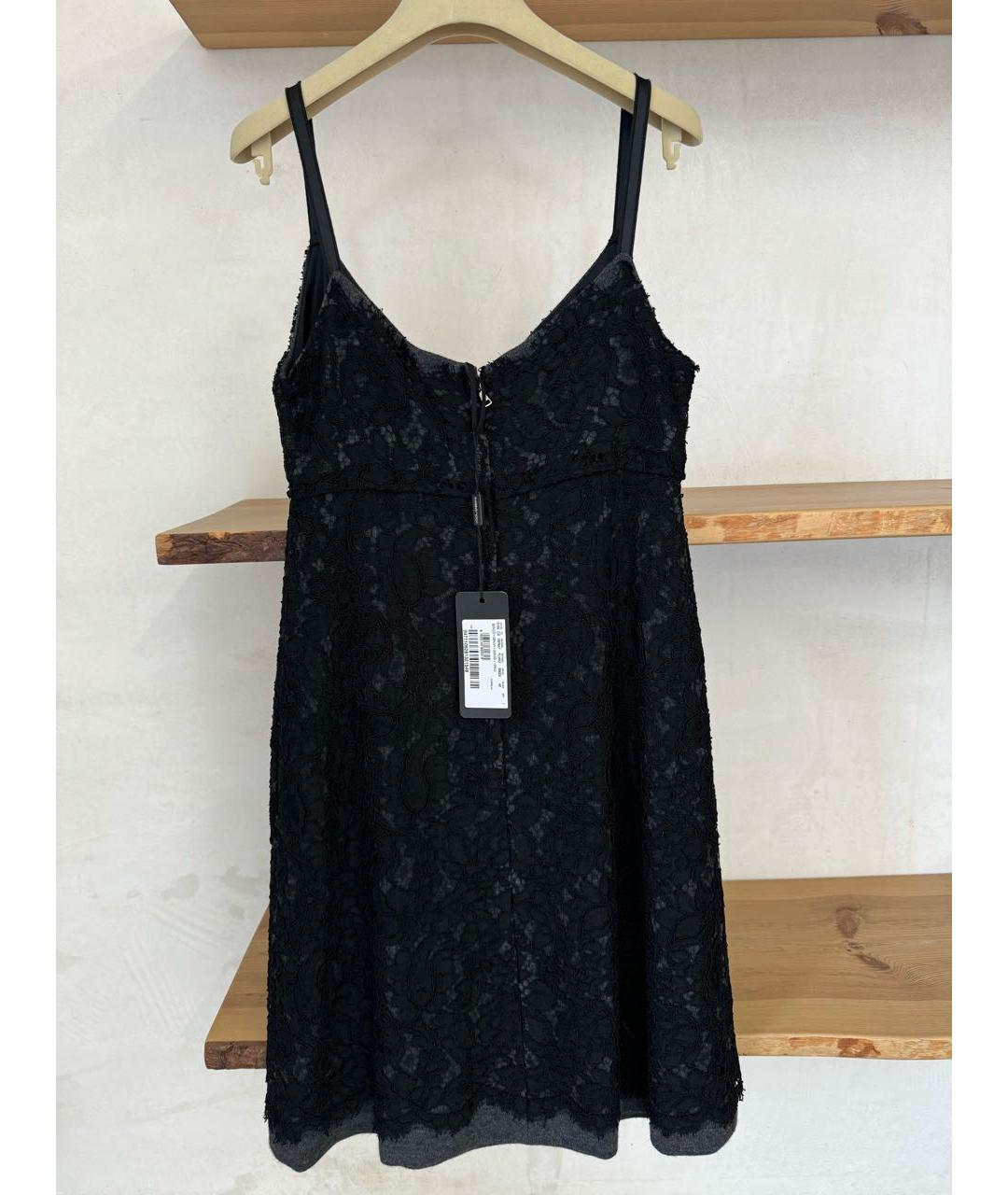 DOLCE&GABBANA Черный сарафан, фото 6