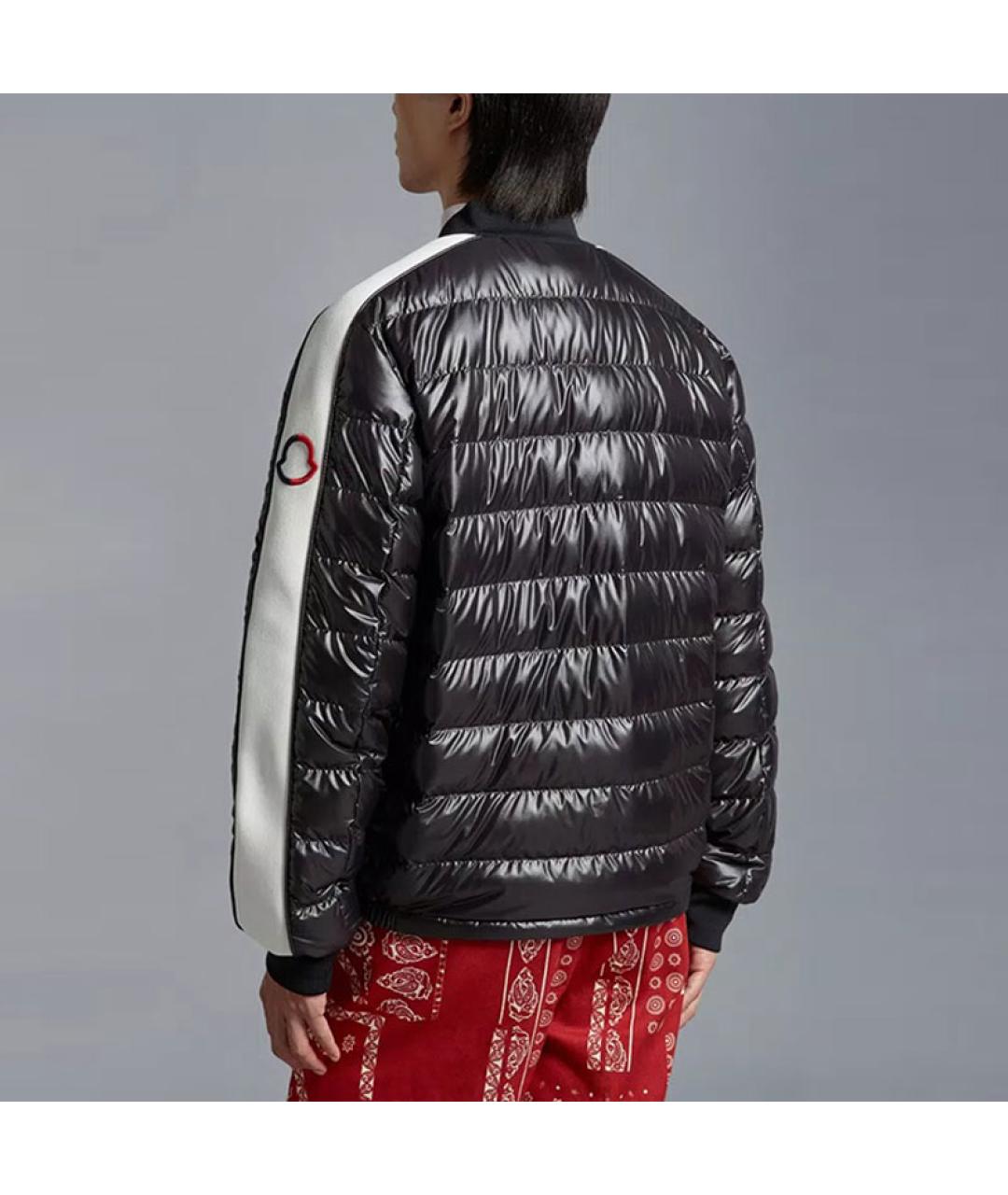 MONCLER Черная куртка, фото 4