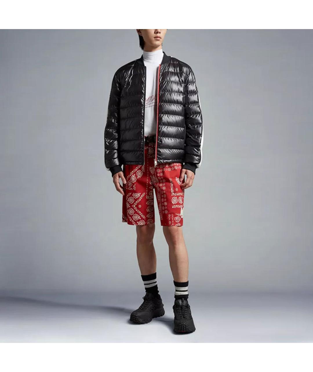 MONCLER Черная куртка, фото 2