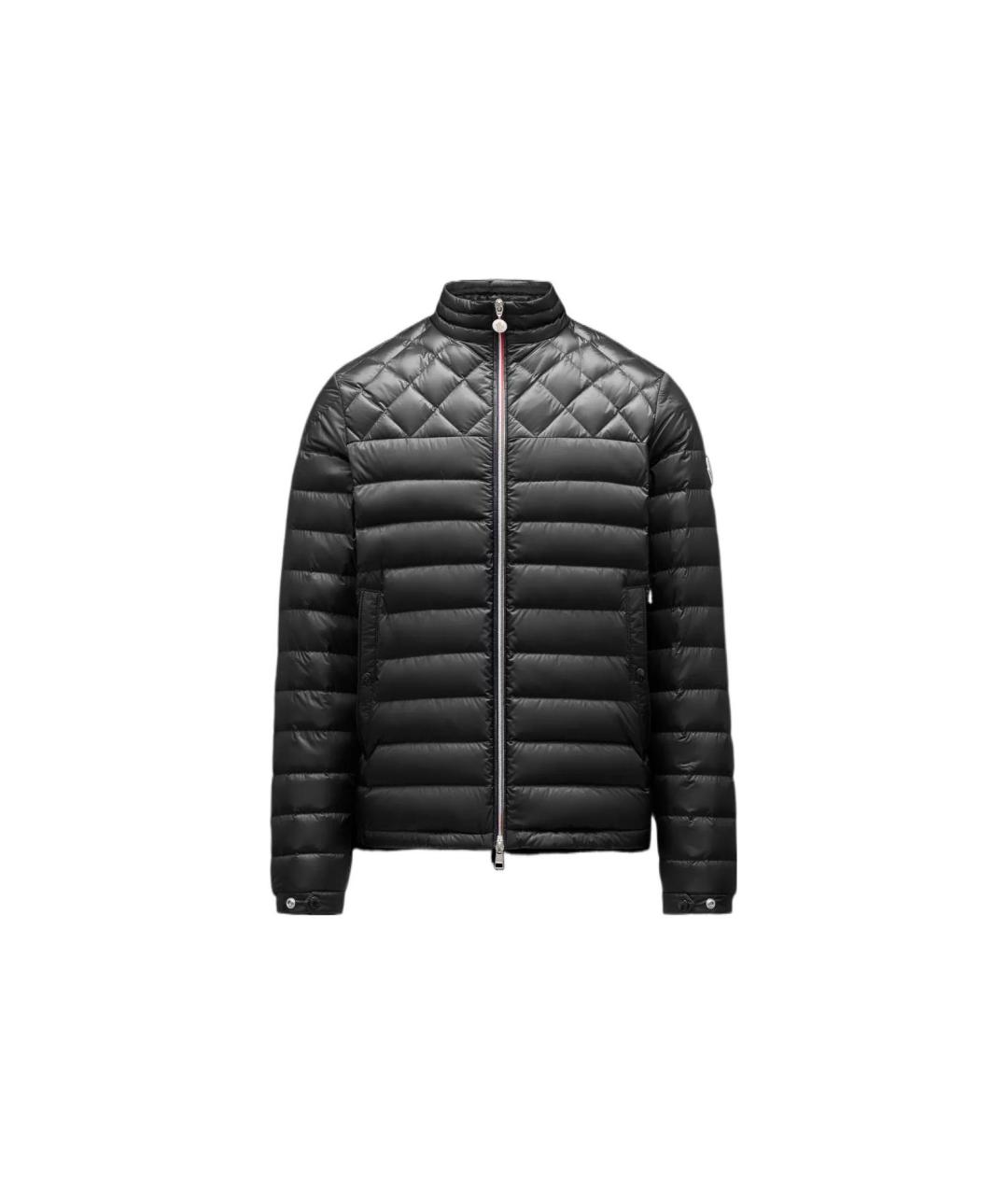 MONCLER Черный пуховик, фото 6
