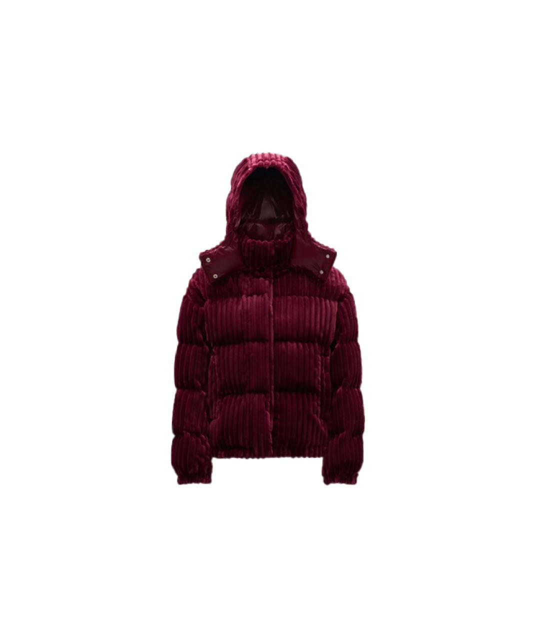 MONCLER Красный пуховик, фото 5