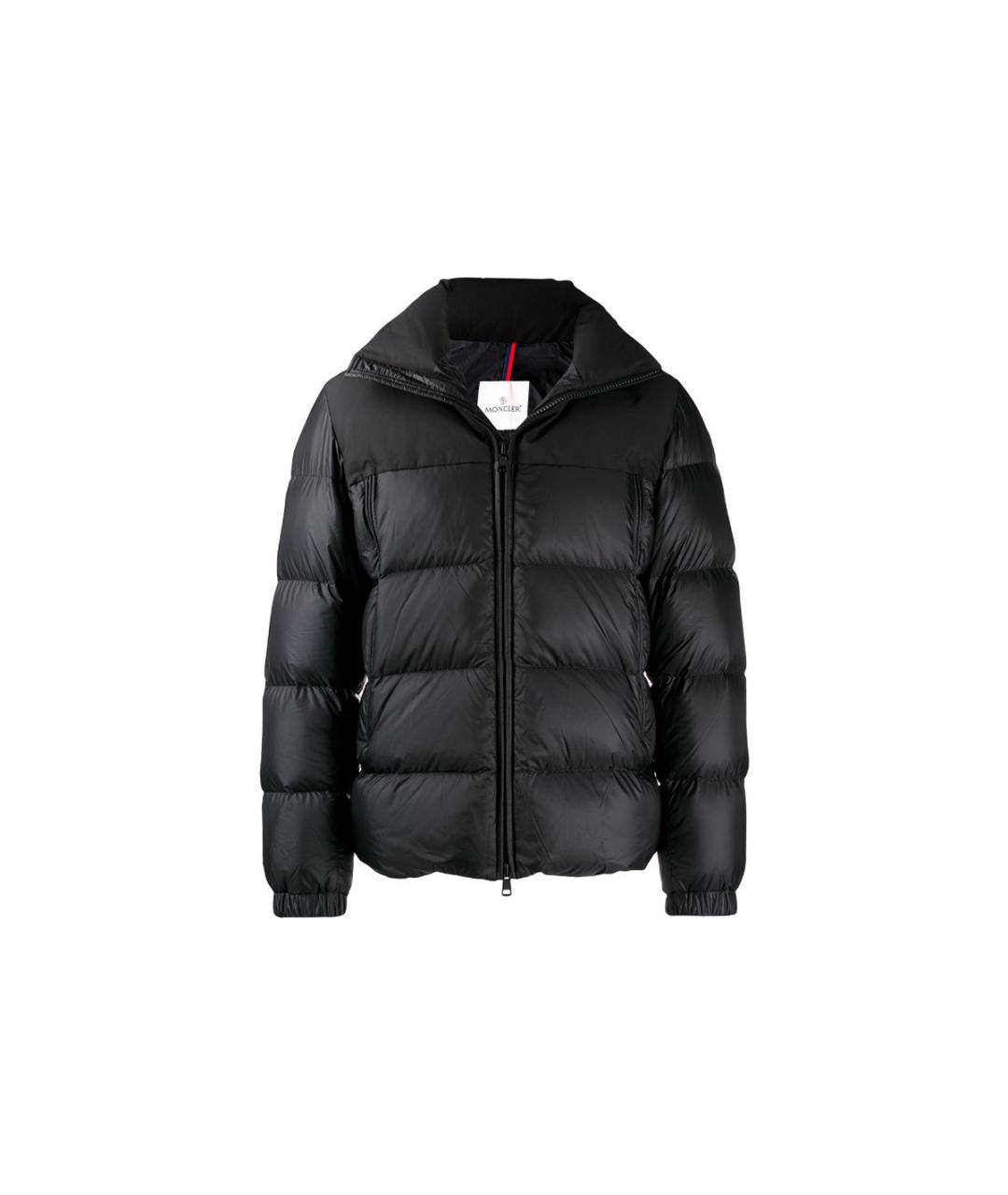 MONCLER Черный пуховик, фото 5