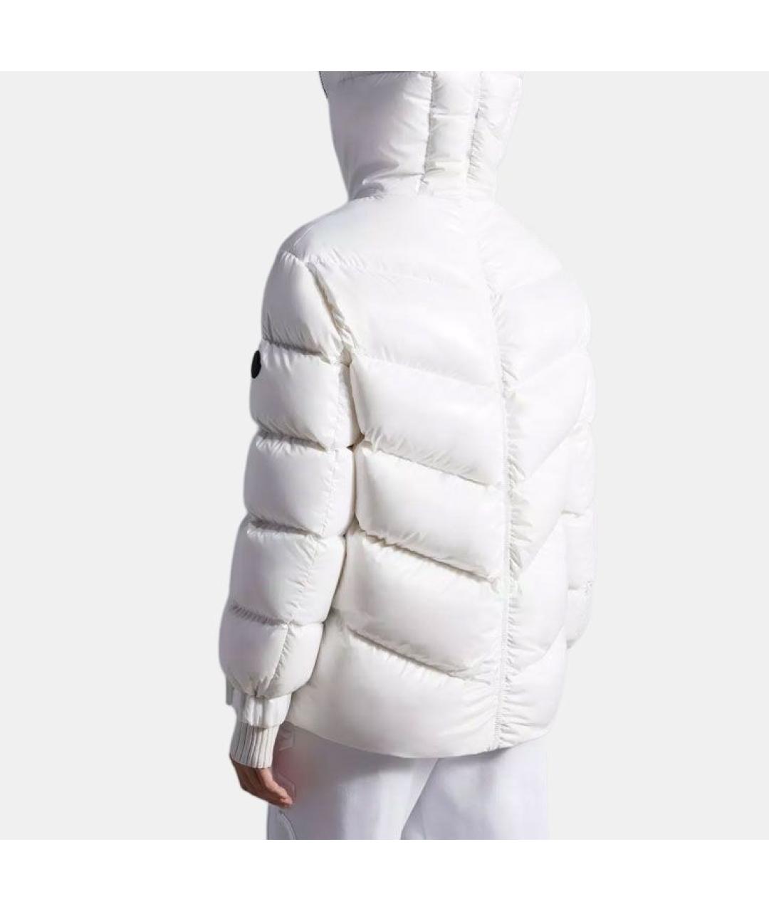 MONCLER Белый пуховик, фото 3