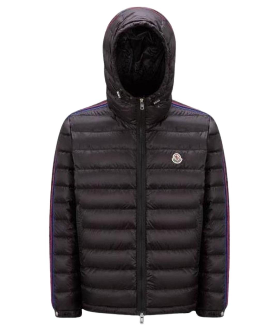 MONCLER Черная полиамидовая куртка, фото 1