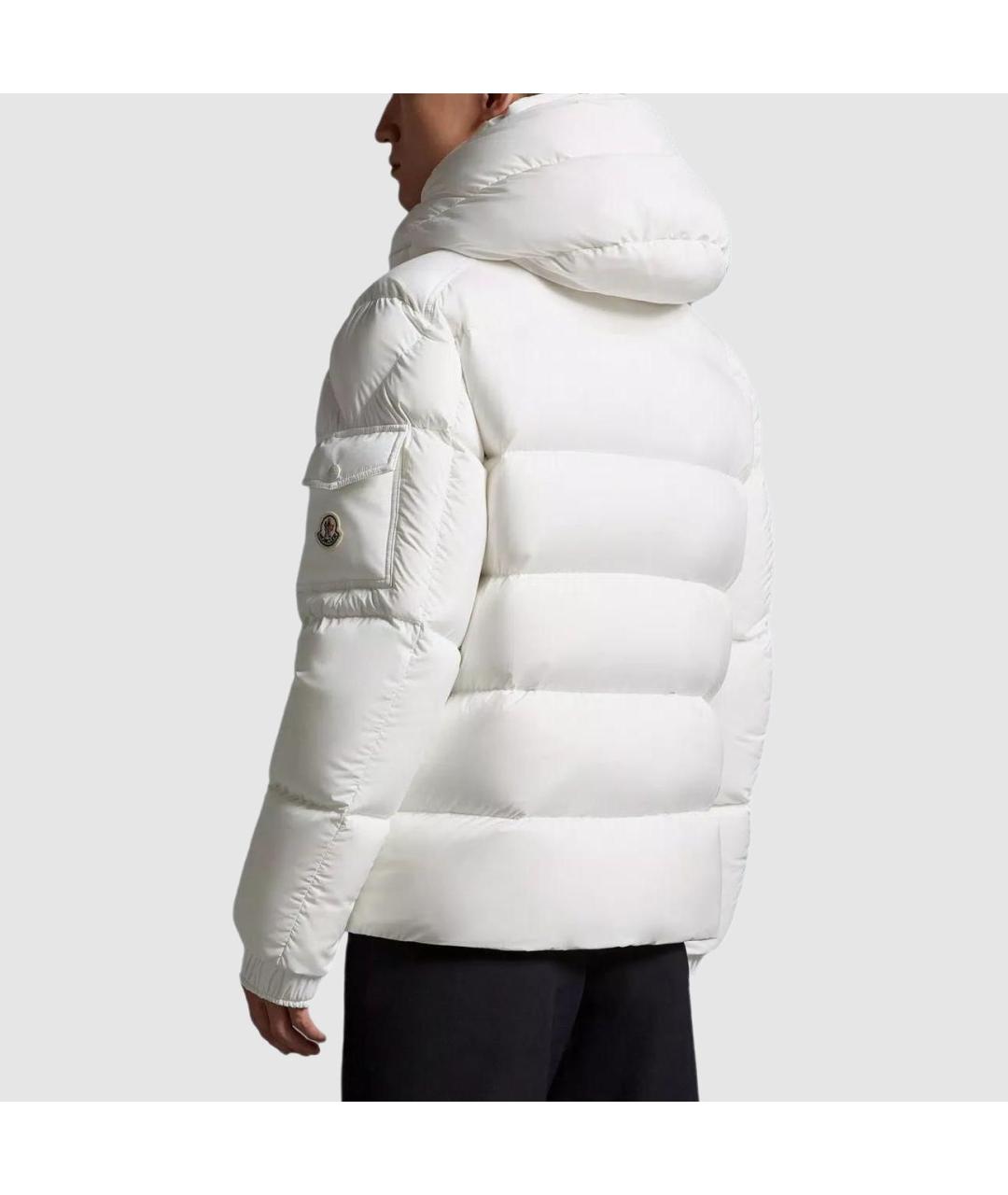 MONCLER Бежевый пуховик, фото 4