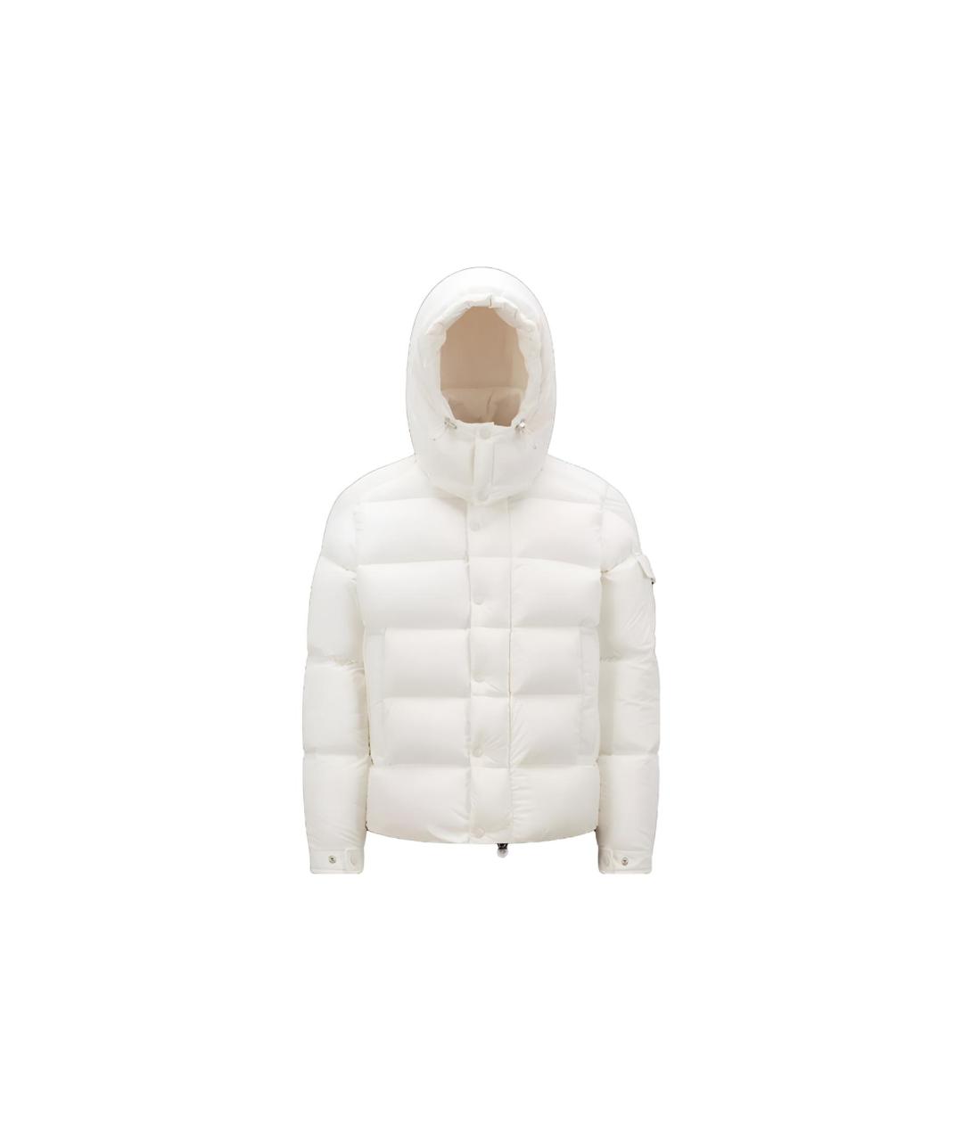 MONCLER Бежевый пуховик, фото 1