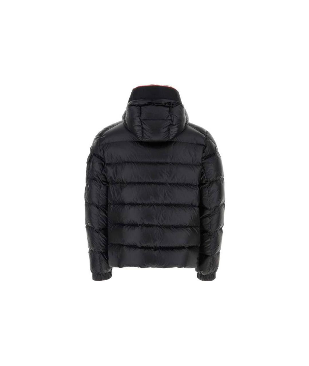 MONCLER Черный пуховик, фото 2