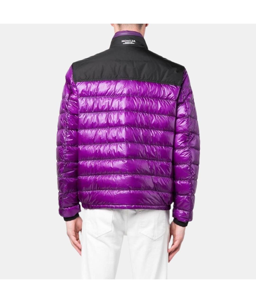 MONCLER Фиолетовый пуховик, фото 3