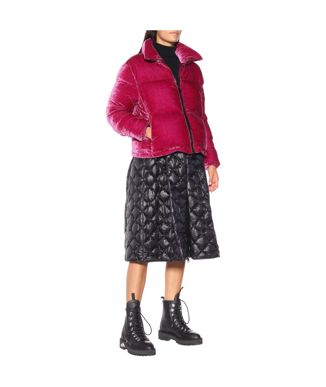 MONCLER Розовая куртка, фото 2