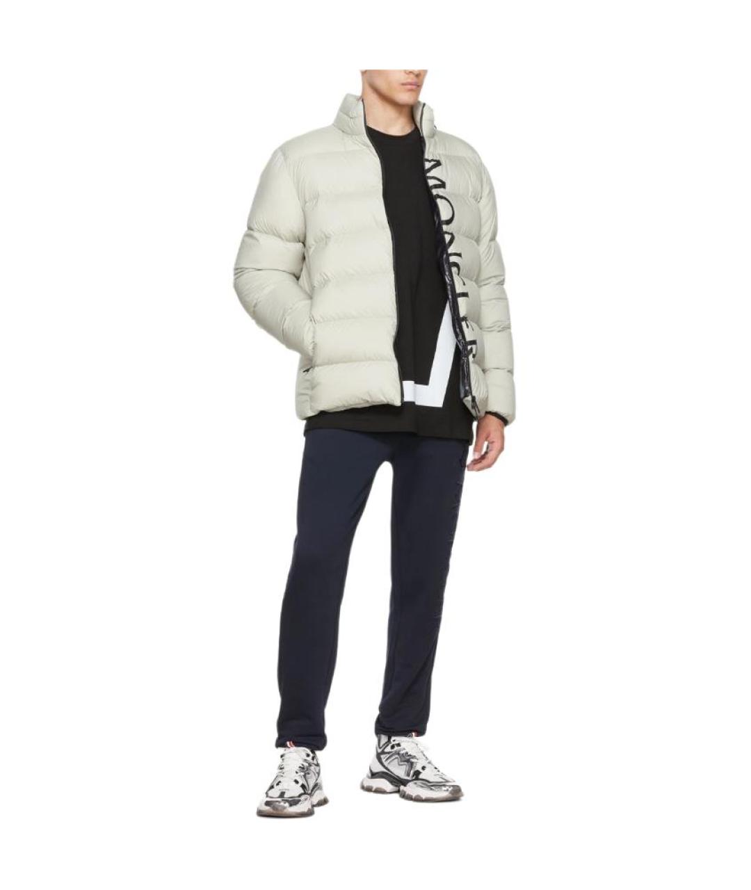 MONCLER Белый пуховик, фото 5