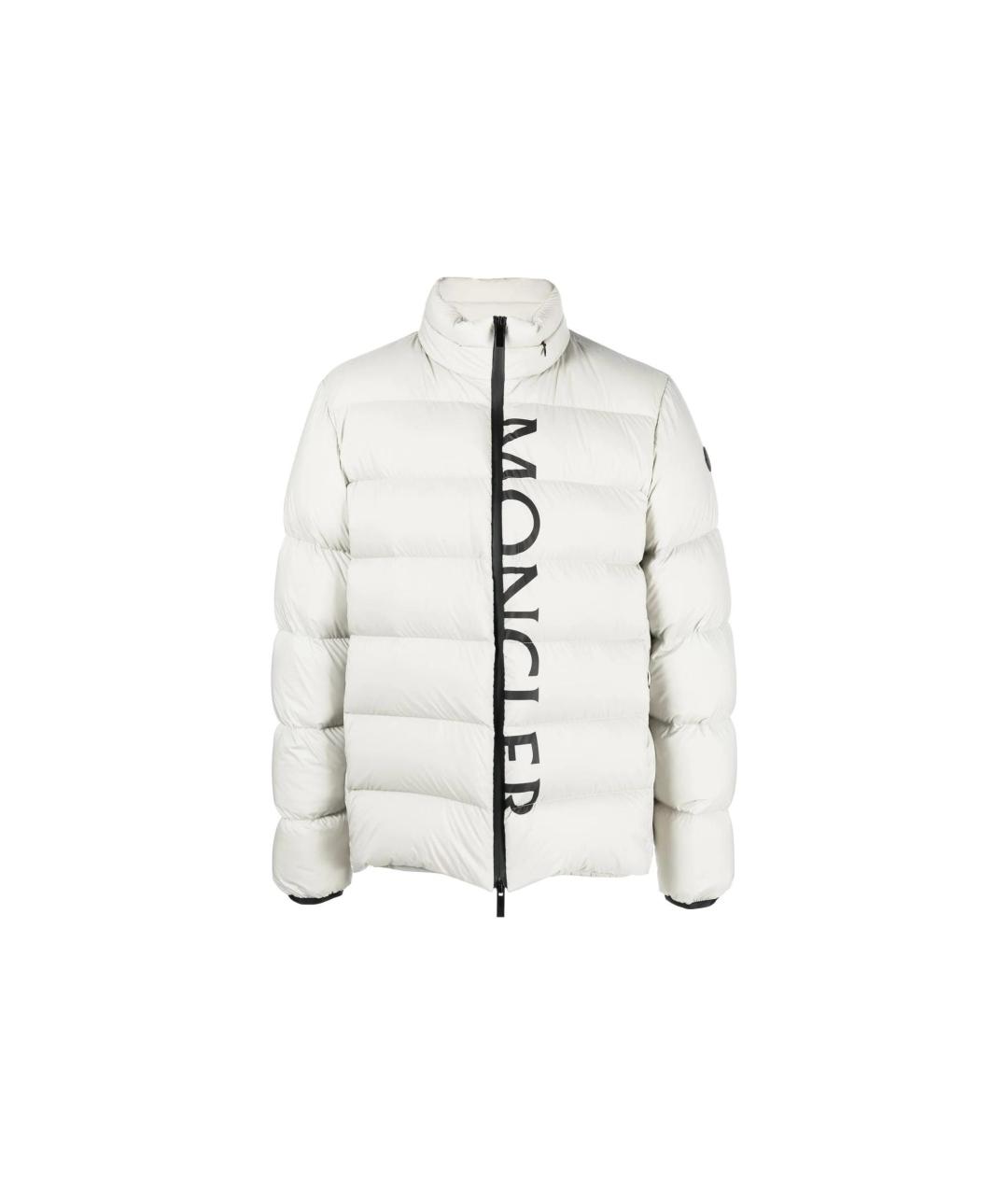 MONCLER Белый пуховик, фото 6